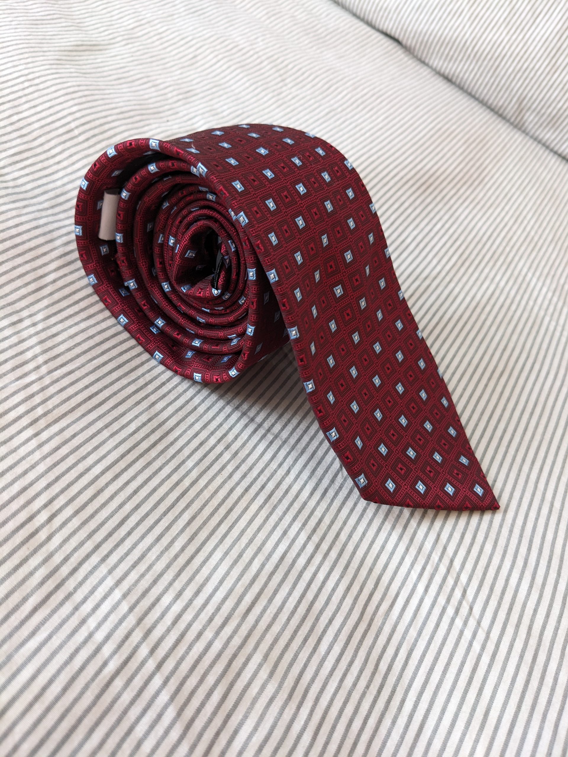 proper tie storage